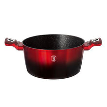 Load image into Gallery viewer, Berlinger Haus 28cm Marble Coating Casserole Pot - Black Burgundy Edition
