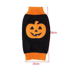 Load image into Gallery viewer, Halloween Dog Pumpkin Sweater for Cat &amp; Puppy (Size: XL)
