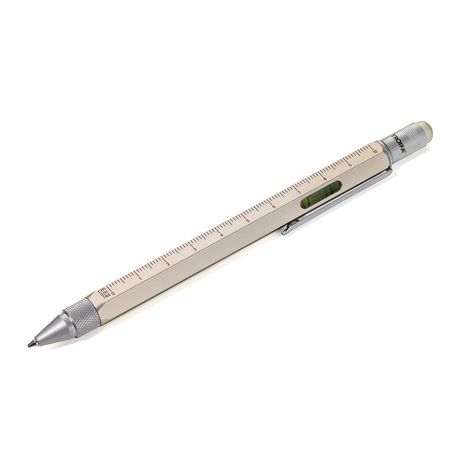 TROIKA - Multitasking Ballpoint Pen Mini Tool - Metallic Gold Buy Online in Zimbabwe thedailysale.shop