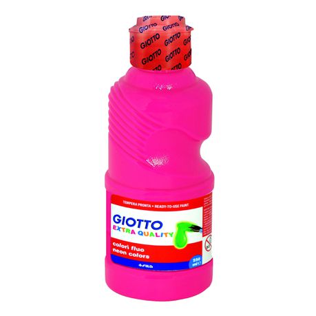 Giotto Fluo Paint 250ml - Pink Buy Online in Zimbabwe thedailysale.shop