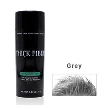 Load image into Gallery viewer, Thick Fiber Hair Building Fibers for Thinning and Fine hair - Grey
