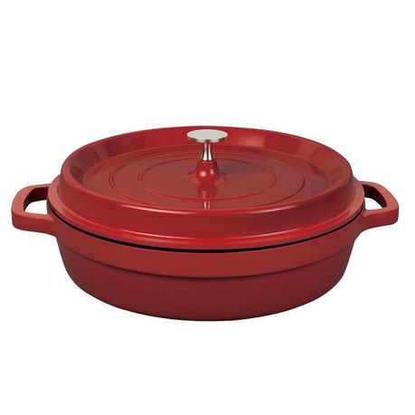 MasterPan Dutch Casserole - 11 28cm - 3.7L - Red Buy Online in Zimbabwe thedailysale.shop