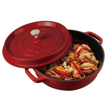 Load image into Gallery viewer, MasterPan Dutch Casserole - 11 28cm - 3.7L - Red
