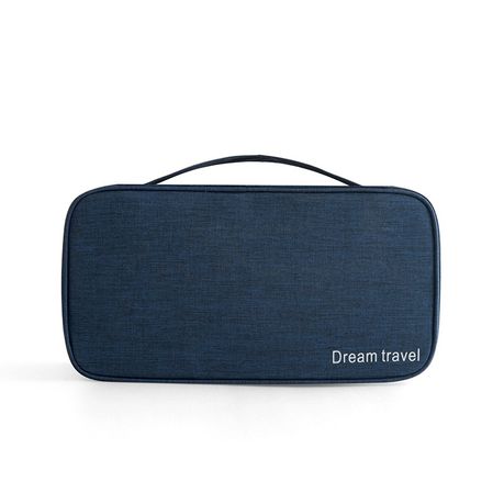 Iconix Underwear Travel Organiser Drawstring Compartment - Navy Blue Buy Online in Zimbabwe thedailysale.shop