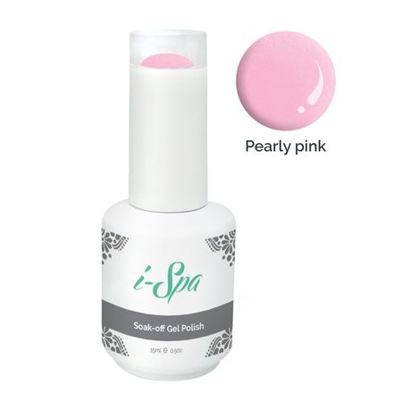 15ml i-Spa Gel Polish - Pearly Pink Buy Online in Zimbabwe thedailysale.shop