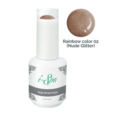 15ml i-Spa Gel Polish - Rainbow Color 02 Buy Online in Zimbabwe thedailysale.shop