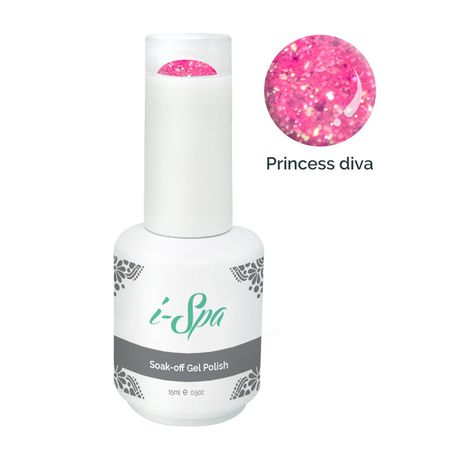 15ml i-Spa Gel Polish - Princess Diva Buy Online in Zimbabwe thedailysale.shop