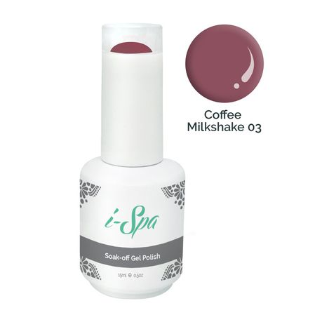 15ml i-Spa Gel Polish - Coffee Milkshake 03 Buy Online in Zimbabwe thedailysale.shop