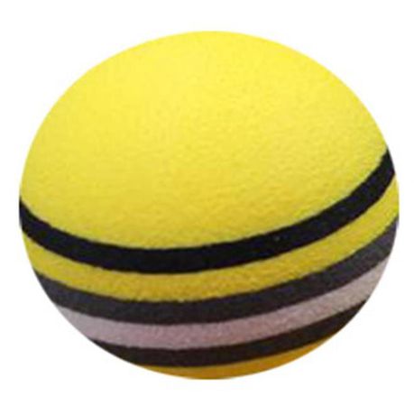 10 Yellow Foam Golf Balls