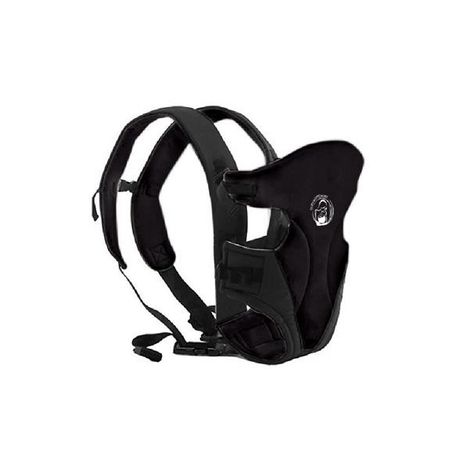 BabyWombWorld Classic Front & Back 3-in-1 Baby Carrier - Black Buy Online in Zimbabwe thedailysale.shop