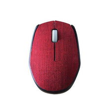 Load image into Gallery viewer, Ultra Link Fabric Optical Wireless Mouse - Red
