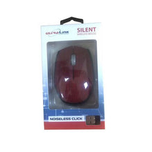 Load image into Gallery viewer, Ultra Link Fabric Optical Wireless Mouse - Red

