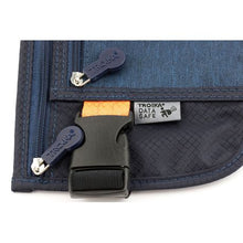Load image into Gallery viewer, TROIKA Belt Bag with 2 Compartments and RFID Protection Safety Belt Blue
