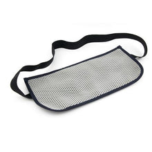 Load image into Gallery viewer, TROIKA Belt Bag with 2 Compartments and RFID Protection Safety Belt Blue
