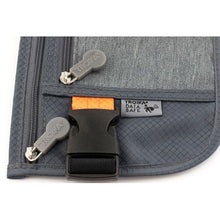 Load image into Gallery viewer, TROIKA Belt Bag with 2 Compartments and RFID Protection Safety Belt Grey
