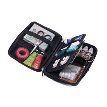 Load image into Gallery viewer, TROIKA Travel Case and Organiser Travel Case Black
