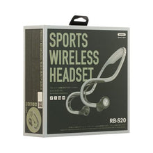 Load image into Gallery viewer, Remax Sports Neckband Wireless Bluetooth Headset RB-S20 Grey
