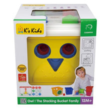 Load image into Gallery viewer, K's Kids - Owl The Stacking Bucket Family
