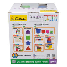Load image into Gallery viewer, K's Kids - Owl The Stacking Bucket Family
