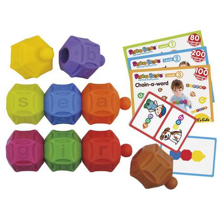 K's Kids - Popbo Blocks - Chain-a-Word Buy Online in Zimbabwe thedailysale.shop