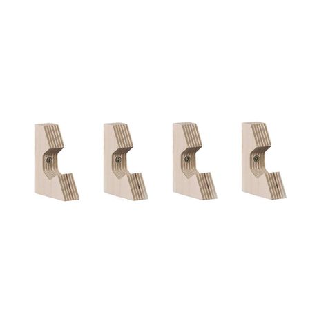 Tri Hex Wall Hooks (Set of 4)