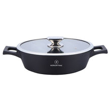 Load image into Gallery viewer, Herenthal 28cm Greblon C3+ Non-Stick Coating Casserole - Black
