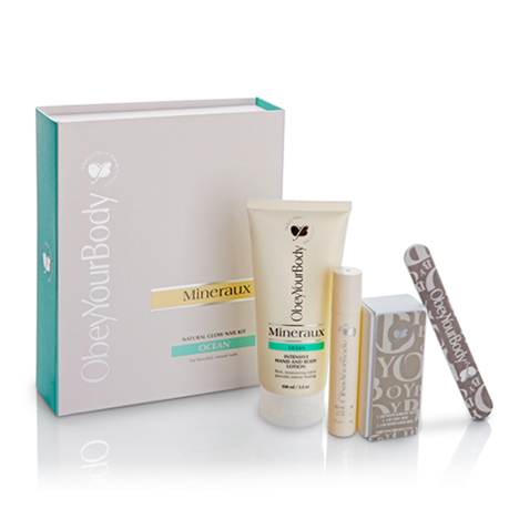 Obey Your Body Natural Glow Nail Kit - Ocean Buy Online in Zimbabwe thedailysale.shop
