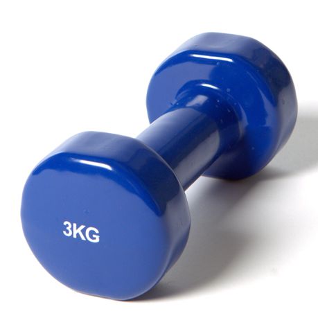 Justsports Vinyl Dumbbell Pair - 3kg Buy Online in Zimbabwe thedailysale.shop