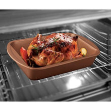 Load image into Gallery viewer, Blaumann 35cm Non-Stick Carbon Steel Oblong Roaster - Le Chef Collection

