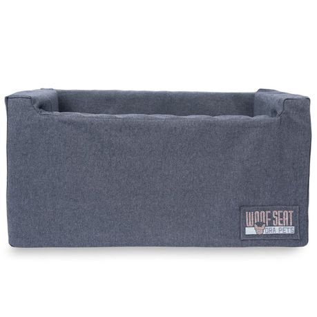 Woof Seat - Deluxe Dog Car Seat -  Reverse Denim - Blue Buy Online in Zimbabwe thedailysale.shop