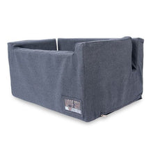 Load image into Gallery viewer, Woof Seat - Deluxe Dog Car Seat -  Reverse Denim - Blue
