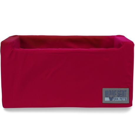 Woof Seat - Deluxe Dog Car Seat -  Cherry Red Buy Online in Zimbabwe thedailysale.shop