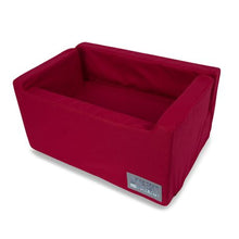 Load image into Gallery viewer, Woof Seat - Deluxe Dog Car Seat -  Cherry Red
