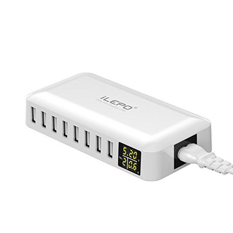 iLepo Smart 8 Port USB Hub Charger