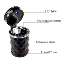 Load image into Gallery viewer, Car Handy Cigarette Ashtray - White
