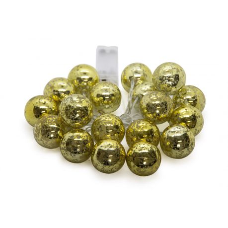 Fine Living - LED Fairy lights - 20 Silver Ball Buy Online in Zimbabwe thedailysale.shop
