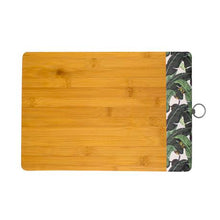 Load image into Gallery viewer, ALTA Bamboo Cutting Board with Pattern - Palm Leaves
