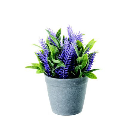 Artificial Pot Plant - Lavender (17 cm)