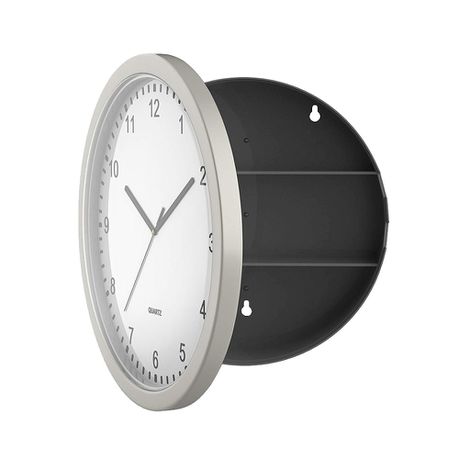 Wall Clock Storage Box
