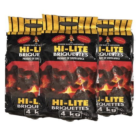 HI-LITE 3 Pack Briquettes Buy Online in Zimbabwe thedailysale.shop