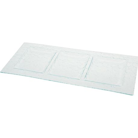 Excellence Homeware Glass Server 47cm x 24.5cm