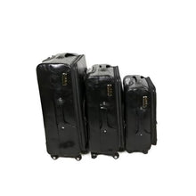 Load image into Gallery viewer, Mooistar Set of 3 PU Leather Travel Suitcases 28'24'22'inch-Black
