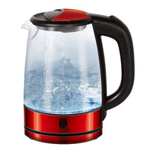 Load image into Gallery viewer, Berlinger Haus 1.7 Litre Electric Glass Kettle - Burgundy Metallic
