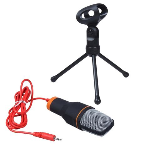 Condenser Microphone with Tripod Stand Buy Online in Zimbabwe thedailysale.shop