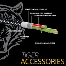 Load image into Gallery viewer, MUVIT Tiger 2M Ultra Resistant Micro-USB Cable
