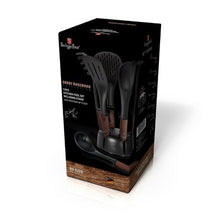 Load image into Gallery viewer, Berlinger Haus 7-Piece Nylon Forest Line Kitchen Utensil Set
