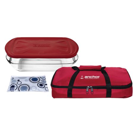 Anchor Hocking - Essentials Glass Baking Dish Travel Pack - 4 Piece Set