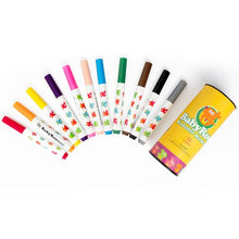 Load image into Gallery viewer, Jarmelo Baby Roo Washable Markers: 12 Markers
