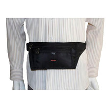 Load image into Gallery viewer, Fino Waist Bag with Passport Cover - Black
