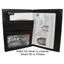 Load image into Gallery viewer, Fino Waist Bag with Passport Cover - Black
